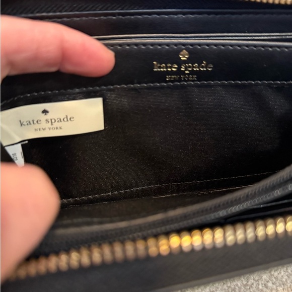 Kate Spade Cream and Black Polka Dot Wallet - Picture 3 of 14